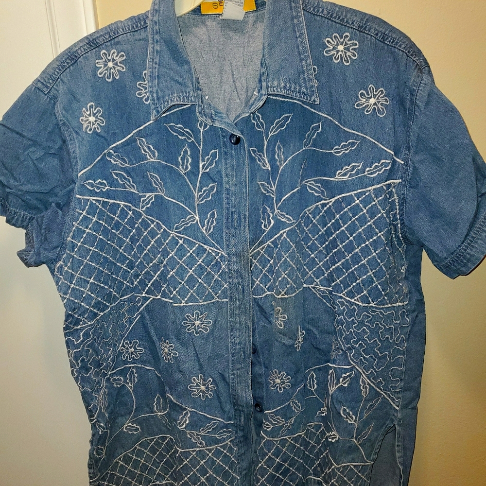 Collared Shirt 2 pack Plus Size Button Up